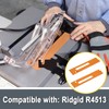 Thaekuns 089290001183 Table Saw Dado Throat Plate for Ridgid R4513