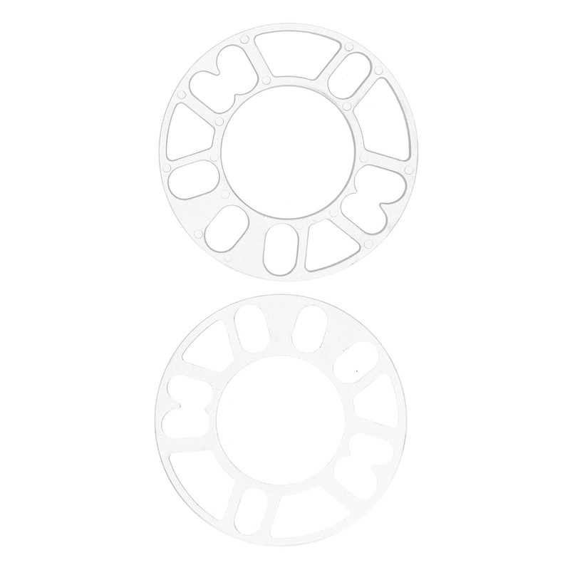 2PCS Wheel Spacer 3.1in ID 5.9in OD 0.2in Thickness Aluminium