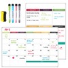 JaoNanl Dry Erase Magnetic Fridge Planner Chart Set - Monthly