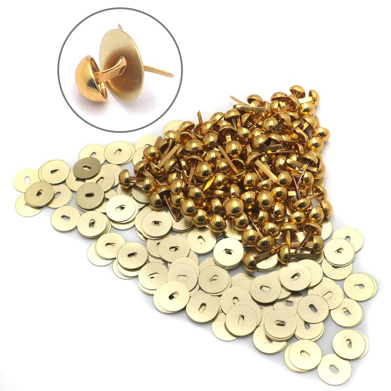 XKMT- Gold Brass Fasteners For Chain Link Fence View Blocking