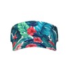Tropical Floral Sun Visors for Women Golf Hat Adjustable Empty