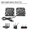 Heayzoki Ventilador de Refrigeración de 5 V DIY PC, USB
