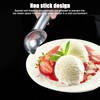 Fekey&JF Heavy Duty Ice Cream Scoop, 7 Inches Nonstick Anti-Freeze