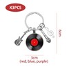 3 Pieces Vinyl Record Keychains, Music Element Keychains, Gift Keychains,