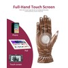 FEIQIAOSH Winter Leather Gloves for Women, Cashmere Lined Touchscreen Gloves