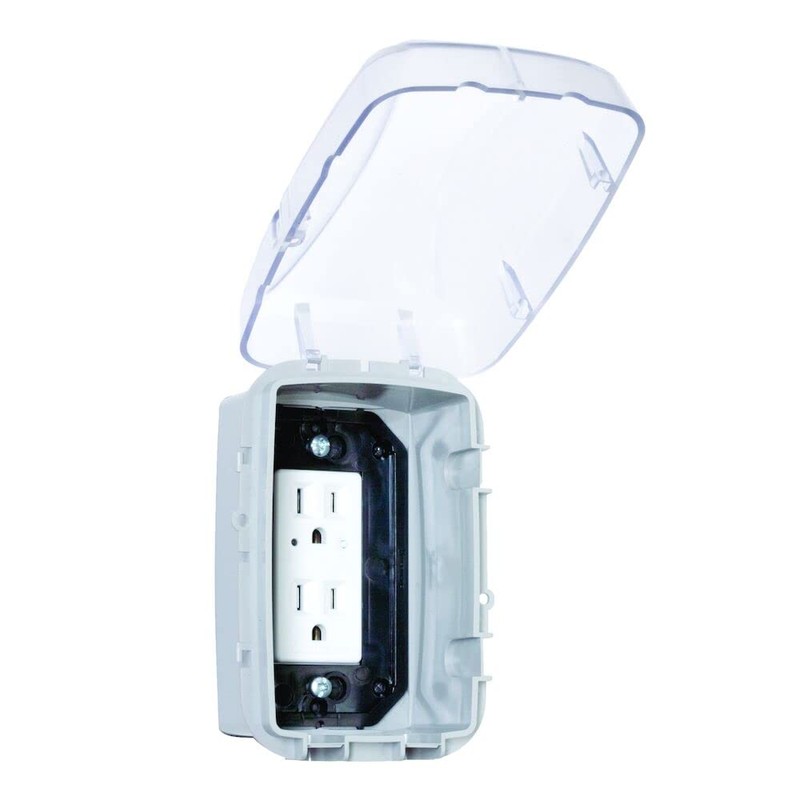Intermatic WP3100C Weatherproof Electrical Outlet Cover - Extreme Temperature Resistance,