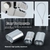 Knpwer Wire Rope Crimping Tool, Wire Crimping Tool for Fishing,