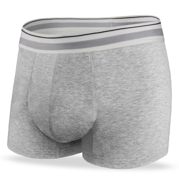 REELINDRY REELINDRY Men's Incontinence Underwear Washable Leak Proof Boxer Briefs