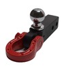 Trailer Hitch Ball Mount with Tow Shackle, Multifunctional 2 in