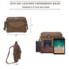 ASSOTS Crossbody Bags for Women – Real Leather Purses with