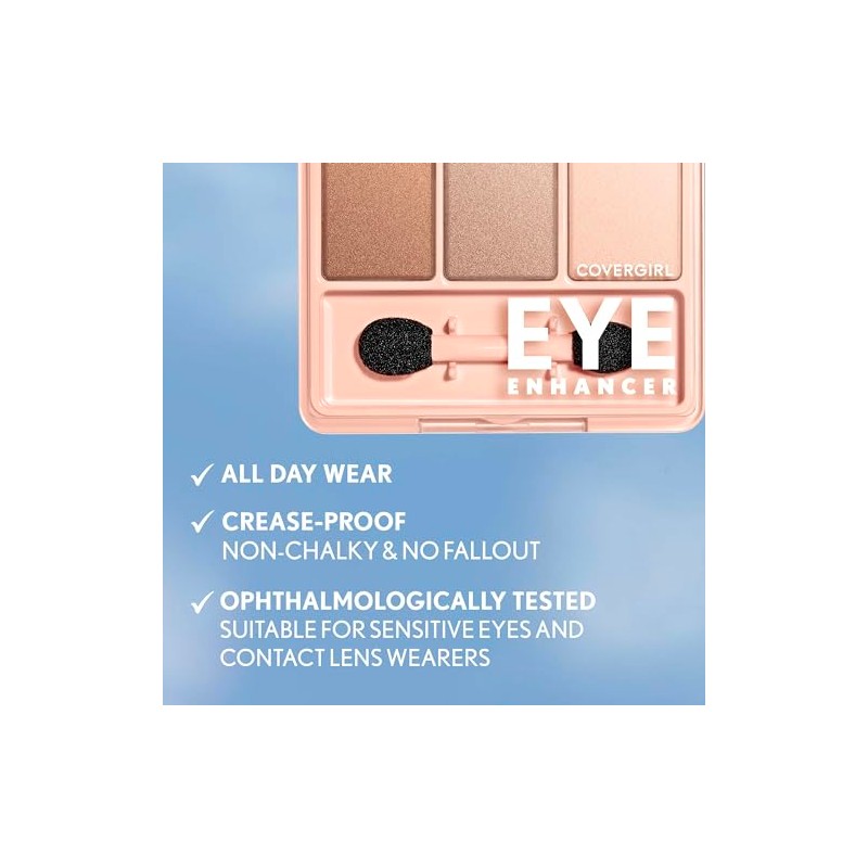 COVERGIRL Eye Enhancers 4-Kit Eye Shadow Country Woods, .19 oz