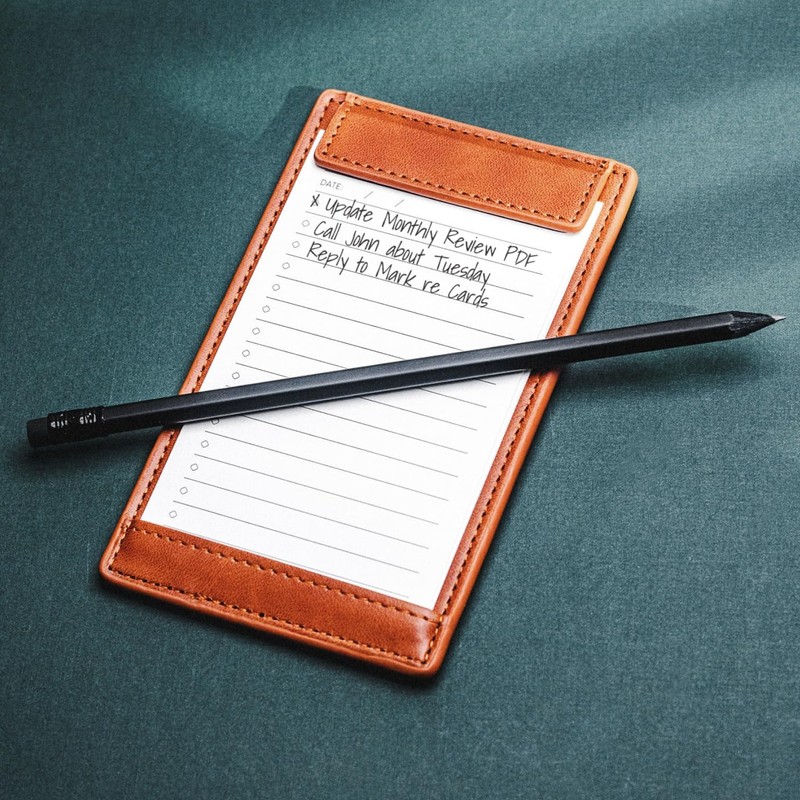 Notsu Note Card Holder | Minimalist 3x5 Inch Index Card