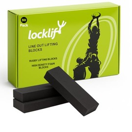 Rugby Lineout Lifting Blocks – Foam Rugby Blocks for Lineout Training – Compatible with Rugby Tape, Zinc Oxide Tape, EAB Tape, Strapping & Rugby Accessories for Lifting