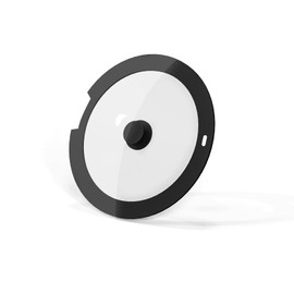 DUXANO 10-Inch Tempered Glass Lid with Heat-Resistant Silicone Rim – Fits 10" Pots & Pans, Steam Vent, Cool-Touch Handle, Dishwasher Safe, Easy to Clean