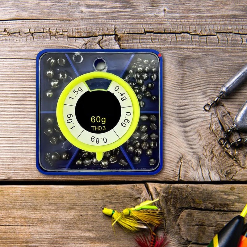 Fishing Split Shots,Fly Fishing Weights | Portable Angler Tackle Accessories,