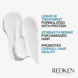 REDKEN - Termoprotector Extreme Play Safe | Termoprotector para cabello dañado | Fortalece y protege al cabello de las herramientas de calor hasta por 230° C | Strength Complex contiene Proteínas y Keratina | 200ml