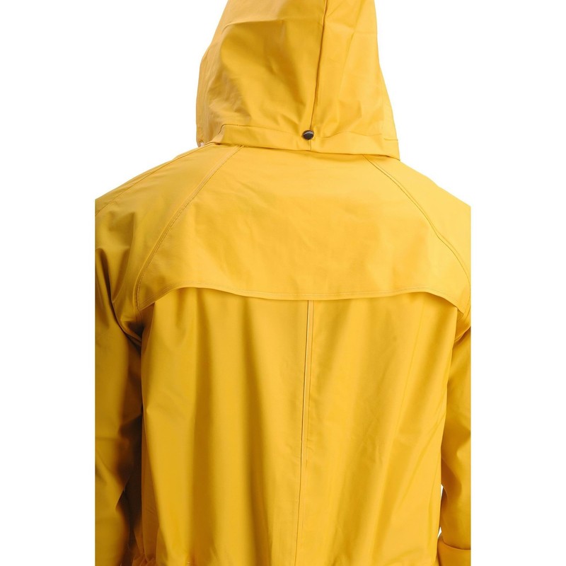 M&F WESTERN Saddle Slicker Adult Rain Coat Yellow, Size: M
