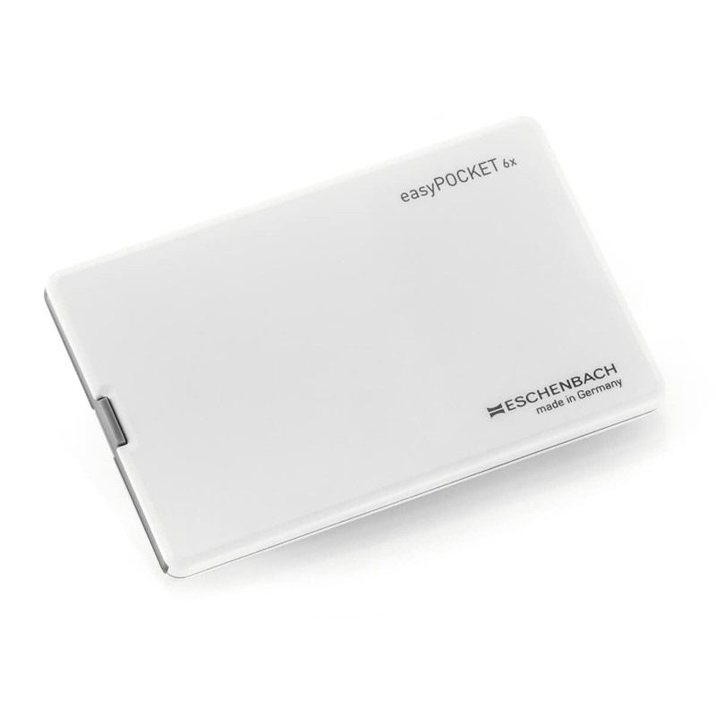 Eschenbach easyPOCKET 152133 Pocket Illuminated Magnifying Glass with Credit Card