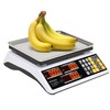 Price Computing Scale 66lb/30kg Commercial Food Scale, lb/kg/oz Conversion with