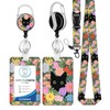 Lanyard with Card Holder, Retractable Lanyard Neck Strap, Retractable Badge