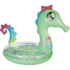 Miller's Emporium PoolCandy Inflatable Glitter Seahorse Pool Tube Float 42