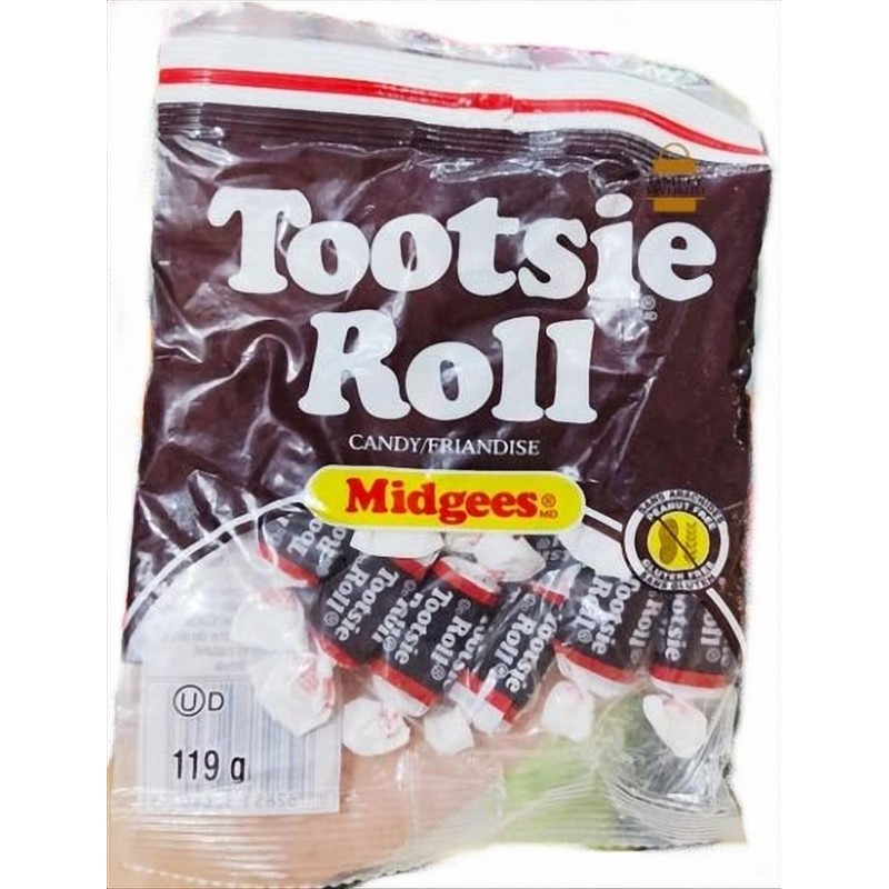 Tootsie Roll Midgees 119 Grams - Pack of 3 (119g