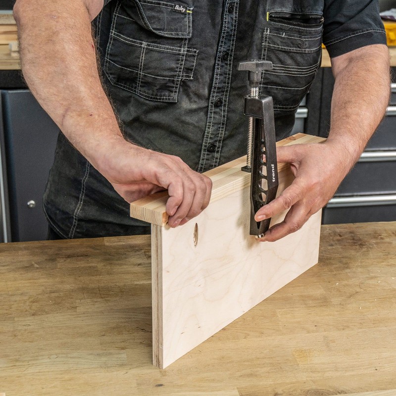 Trend Pocket Hole Alignment Clamp, Perfectly Aligns and Holds The