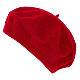 Van Der Rich ® - French classic beret, red
