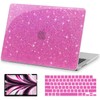 AKIT Compatible with MacBook Pro 14 inch Case Sparkly 2025-2021