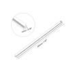sourcing map 10mmx200mm Transparent Clear Solid Acrylic Triangle Rod PMMA