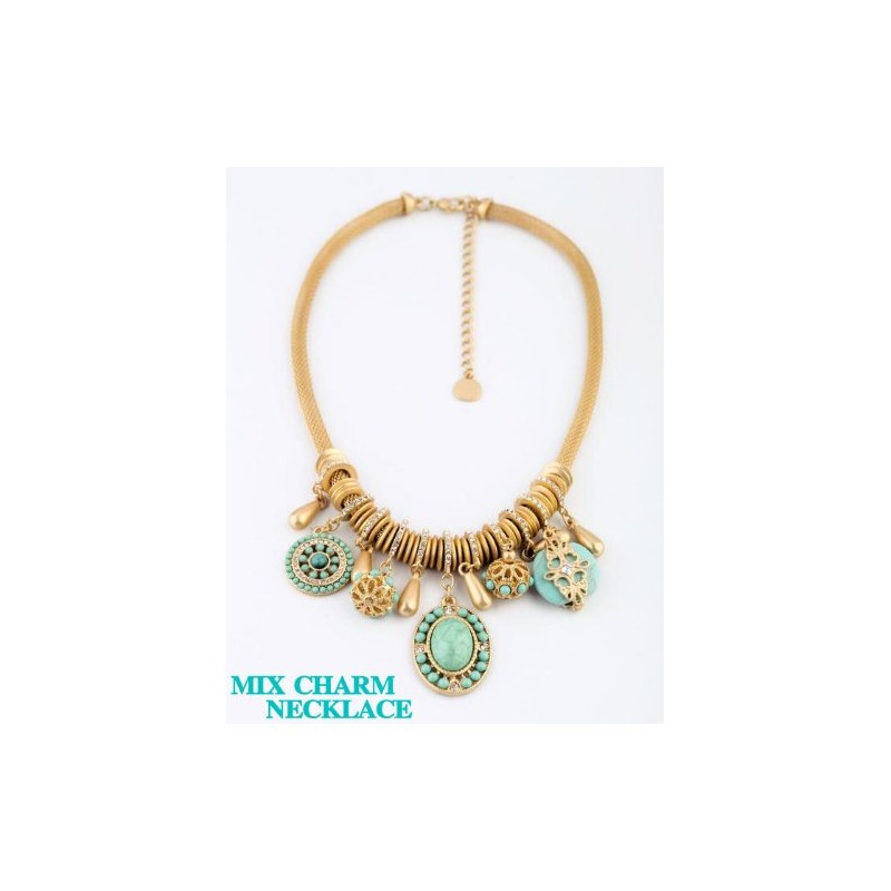 Mixed Charm -tyo-ka-nekkuresu (Mint Green)