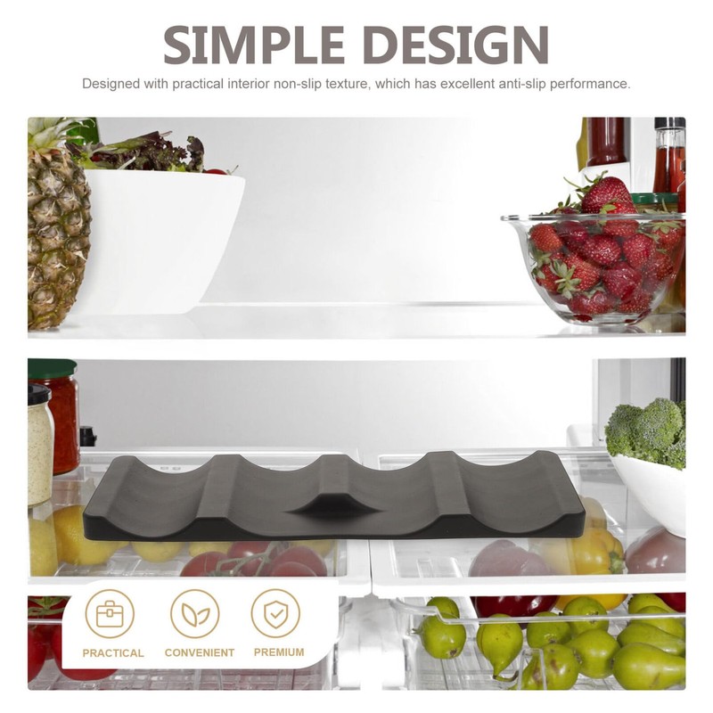 Cabilock Beverage Refrigerators Fridge Refrigerator Organizers Stack Cans and Bottles