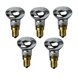 EDMBG Set of 5, R39 E17 Replacement Light Bulb Motion Lamp 30W Reflector Type