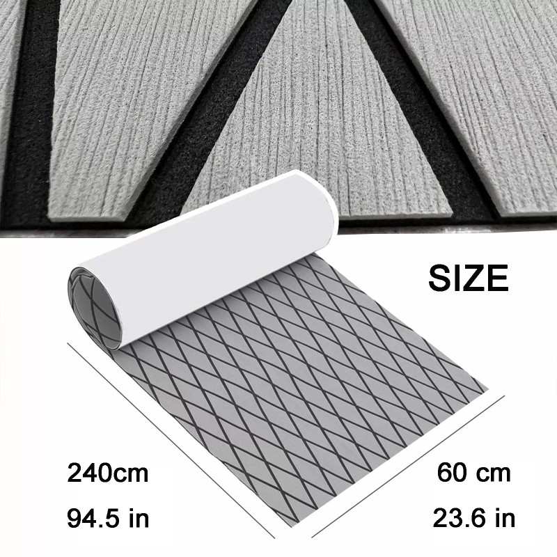 EvaSports 94.5" EVA Foam Boat Flooring Marine Floor Mat Cooler