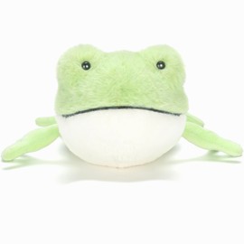 IKASA Frog Stuffed Animals Plush Toys,11.5" Cute Plushie Soft Cuddly Plushy Fluffy Toy, Gifts for Family Boys Kids Girls Children