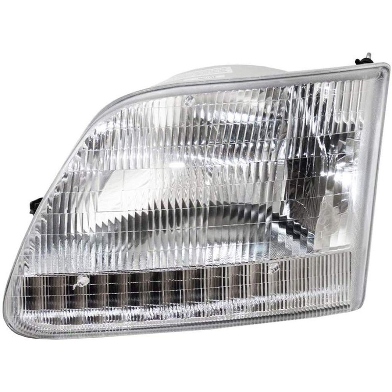 For Ford F-150 Headlight 2001 2002 2003 Pair Driver and