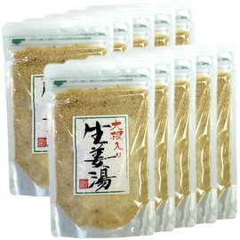 [Kochi Prefecture Ginger] Radish Ginger Hot Water 10.6 oz (300 g) x 10 Bags Set [For Home] Sugamo Teahouse Yamanenen