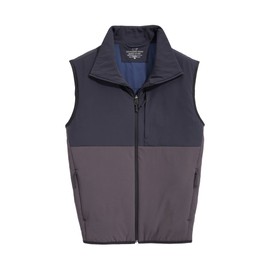 vineyard vines Men's Marine Air Vest, Jet Black, Small