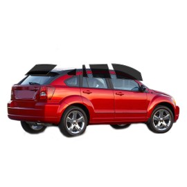 AUTOTEK Precut Windows Tint Film All Sides Cars Sun Blocking Protection Privacy Anti Shatter Glass 2 Ply Film Any Tint Shade kit for Dodge Caliber 2007-2012
