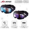 AXE AX990WCM Skiing/Snowboarding Goggles, Cockpit Lens, UV Protection, Compatible with