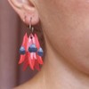 Pixie Nut & Co. Sturt Pea Hoop Earrings