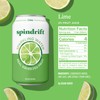 Spindrift Sparkling Water, Lime Flavored, Made with Real Squeezed Fruit,