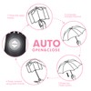ZOMAKE Small Travel Umbrella Compact Portable Collapsible Umbrellas for Rain,