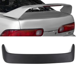 ECCPP Type-R Style Rear Trunk Spoiler Wing ABS fit for 1994-2001 for Acura Integra Hatchback Spoiler Wing Matte Black Rear Trunk Lip Spoiler