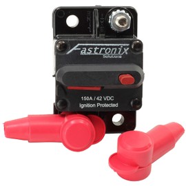 Fastronix 150 Amp Surface Mount Circuit Breaker Kit with Manual Reset