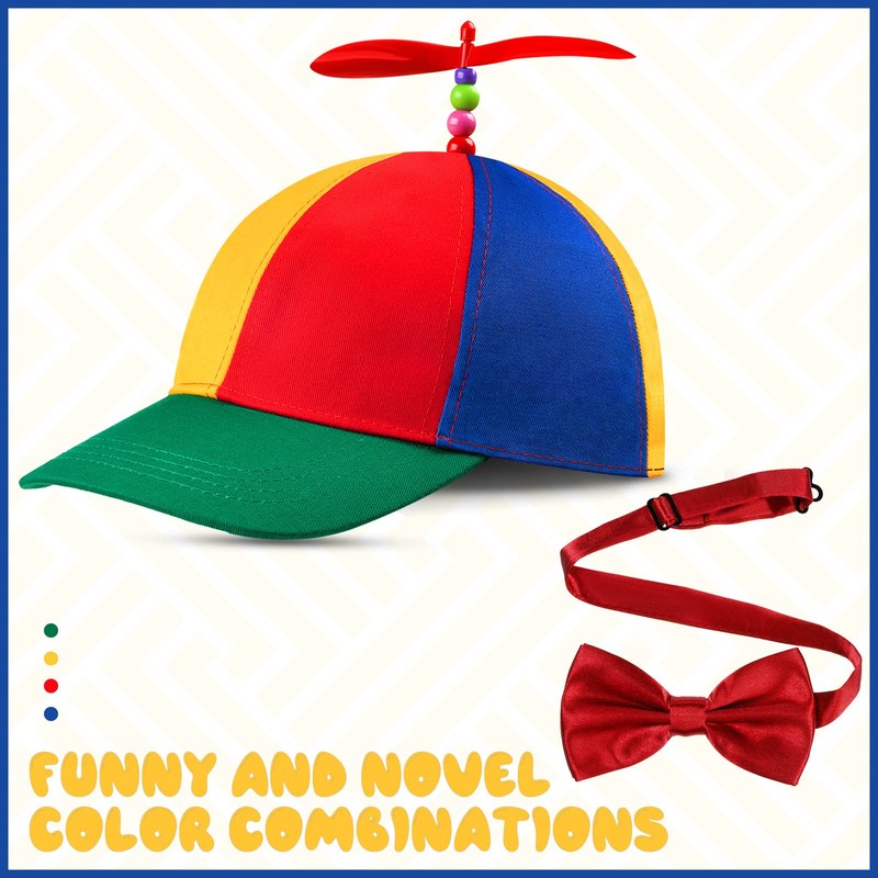 Propeller - Gorro desmontable con diseño de arco iris, gorro
