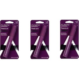 Almay One Coat Thickening Mascara, Blackest Black [401], 0.26 oz (Pack of 3)