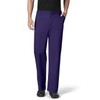 WonderWink Men's Cargo Pant, grape, Large Tall