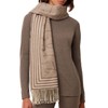 Triumph Women's Accessories Blanket Scarf, Brown - Light Combination, One