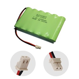 XUNTU 300-03864-1 7.2V 1100mAh Battery Compatible for Alarm Lynx WALYNX-RCHB-SC Lynx Touch K5109, L3000, L5000, L5100 ADEMCO 300-06868 (1 Pack)